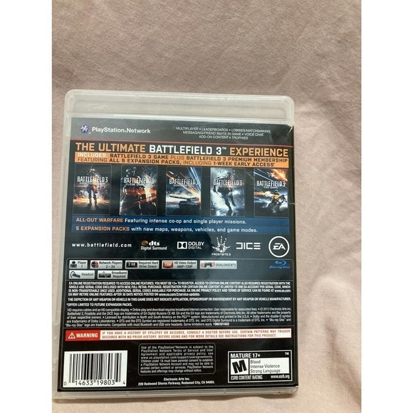 Battlefield 3 -- Premium Edition (Sony PlayStation 3, PS3) CIB - Picture 4 of 4